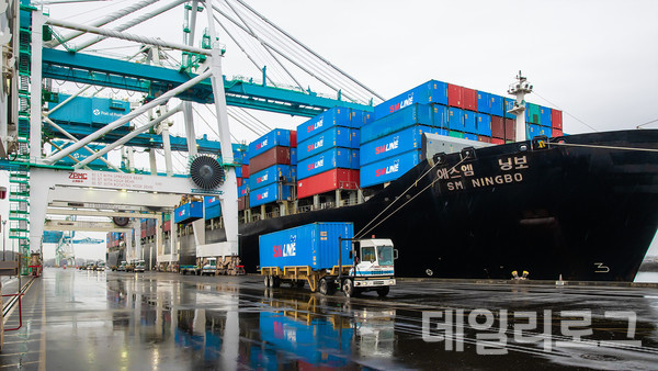 SM상선, 美오리건주로부터 감사패 수상