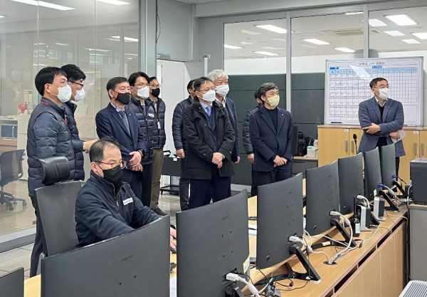 가스안전公 김종범 부사장, 설 연휴 대비 도시가스사 현장안전 점검