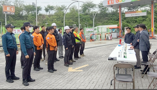 가스안전공사 광주광역본부,  LPG충전소 가스누출사고 대응 훈련