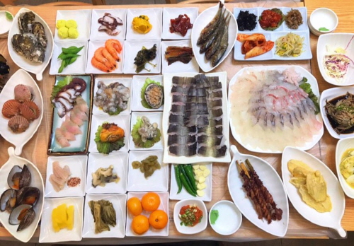 여수 향일암 해돋이 여행, 여수 맛집 사계절횟집에서 맛보는 붕장어 샤브샤브 인기