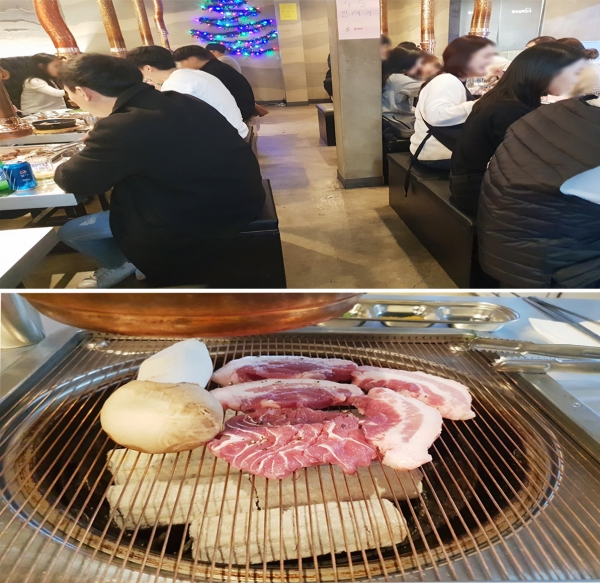 부산 서면 맛집 압구정뒷고기, 돼지고기의 쫄깃함과 부드러운 식감 즐길 수 있어
