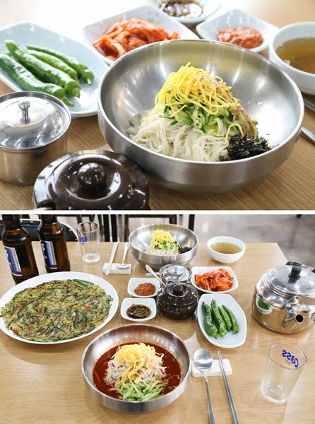 경주 보문단지 벚꽃 여행, 남다른 손맛 자랑하는 안압지 맛집 경주아화전통국수