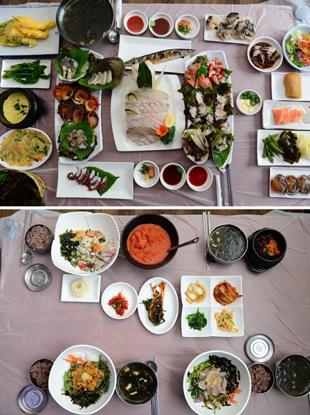 눈과 입으로 바다를 느낀다…거제도 바다 품은 한화리조트 근처 맛집 몽돌밭횟집