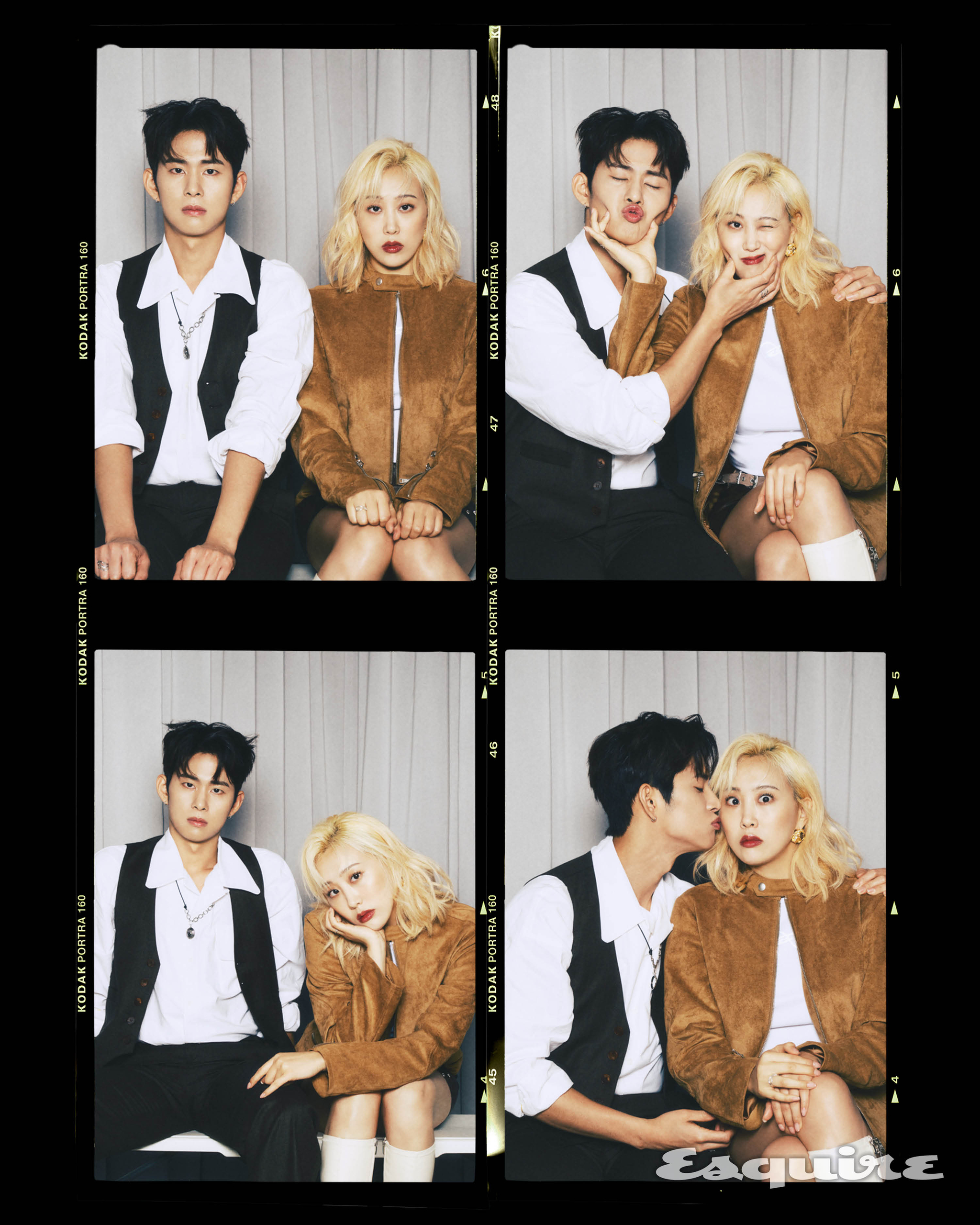 프러포즈 성공한 엔조이커플의 화려한 화보 공개