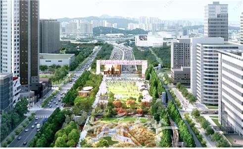경기 화성시를 하나로 잇는 경부고속도로 상행선 일부 개통