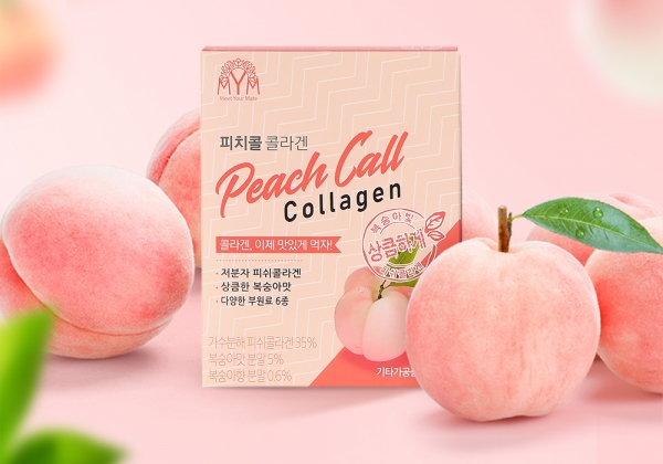 이너뷰티 브랜드 MYM, 저분자 피쉬콜라겐 피치콜콜라겐 출시