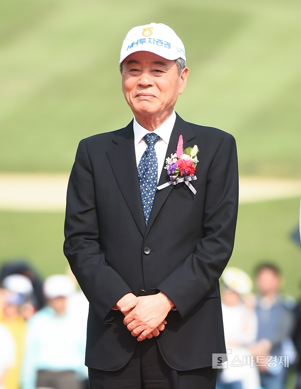 시상식 참석한 김용해 수원컨트리클럽 대표[포토]