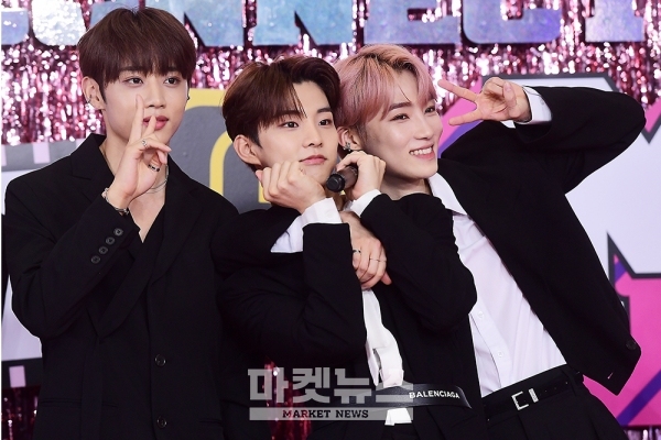 [포토] 드림콘서트 더보이즈 선우-큐-뉴, 귀염둥이 삼총사