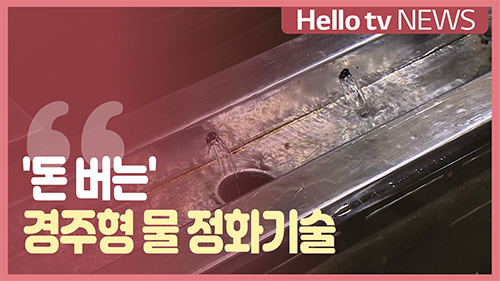 돈 버는 경주형 물 정화기술