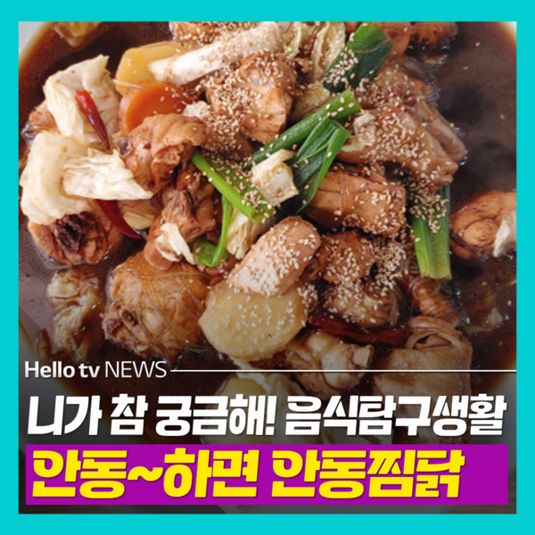 [카드뉴스] 니가 참 궁금해! 음식탐구생활 : 안동찜닭