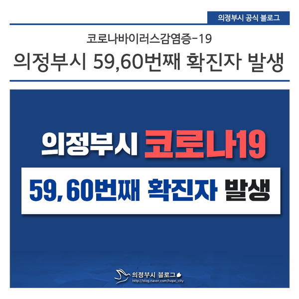 [속보] 의정부시청 CU편의점 등 방문한 59,60번 코로나 확진자 동선 공개