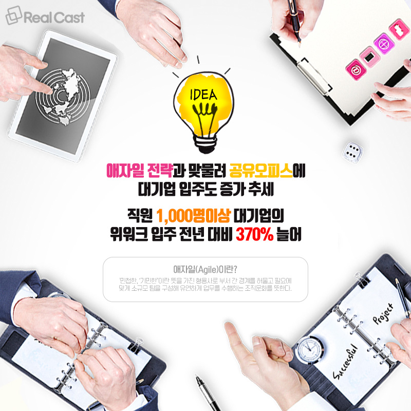 대기업도 가세, 공유오피스 전성시대 열린 까닭은?