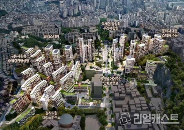 종로 창신·숭인 일대 신통기획 확정...2,000가구 주거단지 짓는다