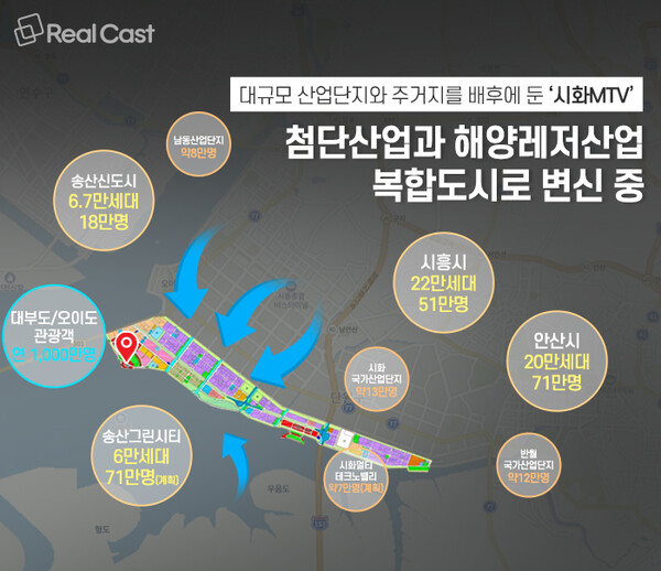 수도권 대표 해양도시 시화 MTV∙거북섬을 아시나요?