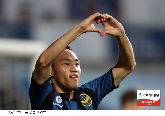 황금골 문선민, 인천 잔류 일등공신이었다