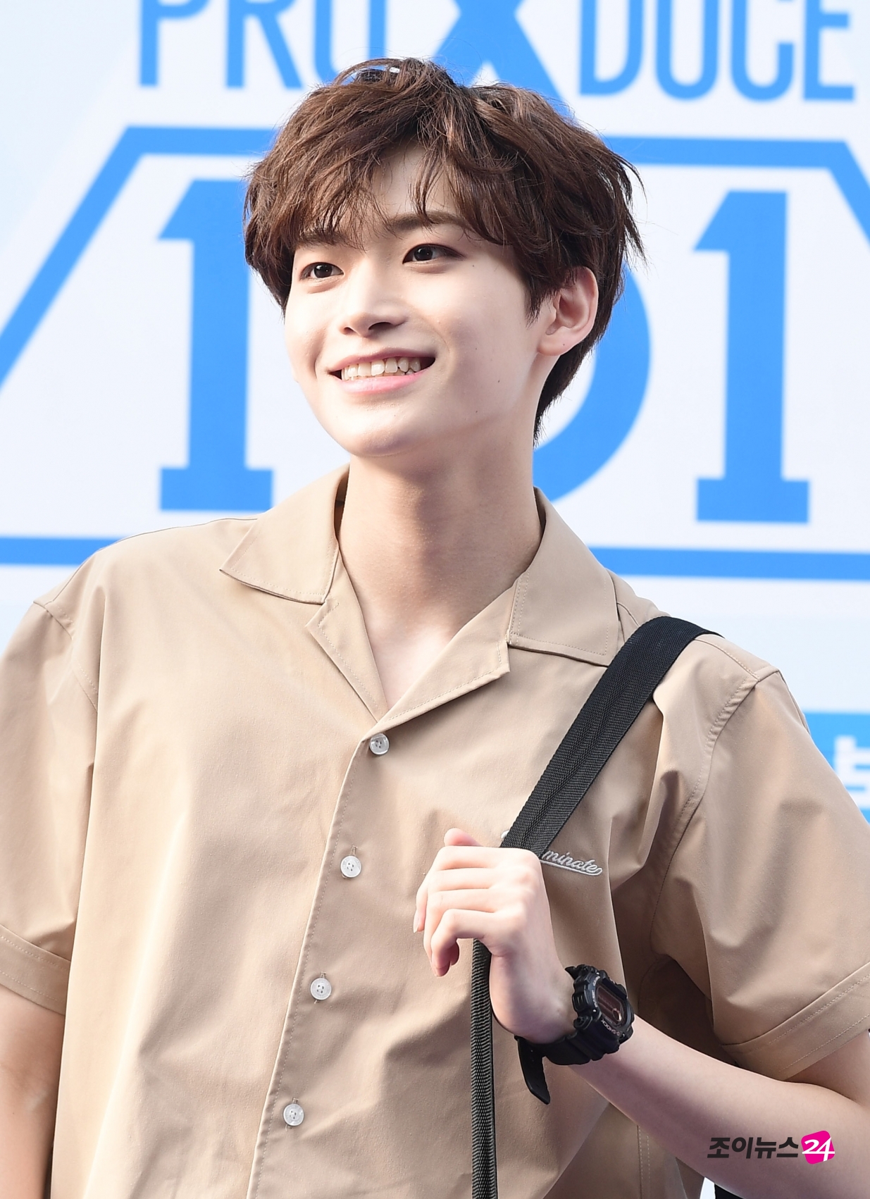 [조이HD]프듀X 구정모, 매력적인 미소