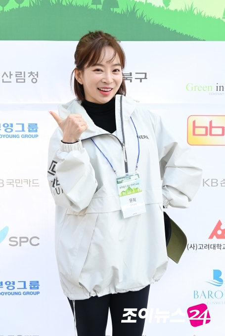 [포토]미스트롯2 윤희, 홍보대사의 건강한 미소