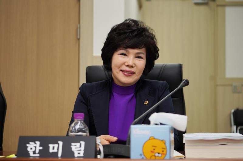 한미림 경기도의원 미용 분야는 복지 사각지대···저소득 어르신 위한 이·미용 바우처 사업 추진해야