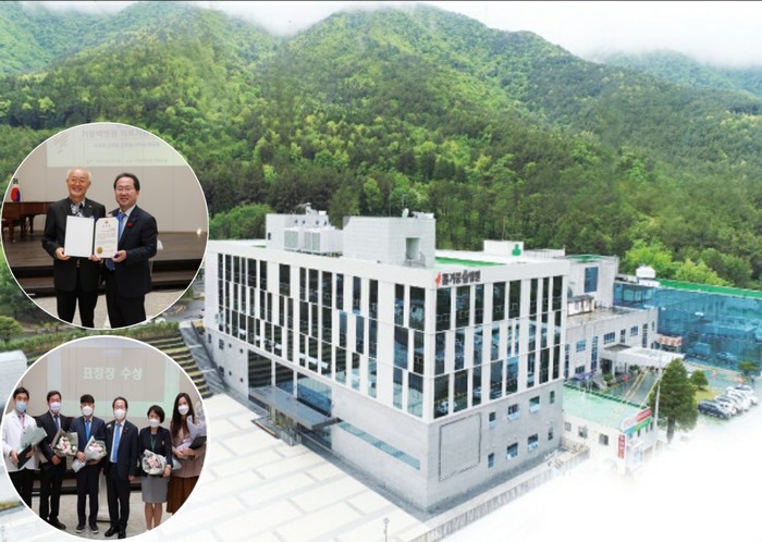 거제시 거붕백병원, 순천시로부터 감사장·표창장 받아