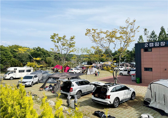 고성공룡엑스포 맞이 ‘상족암 오토캠핑장’ 성황