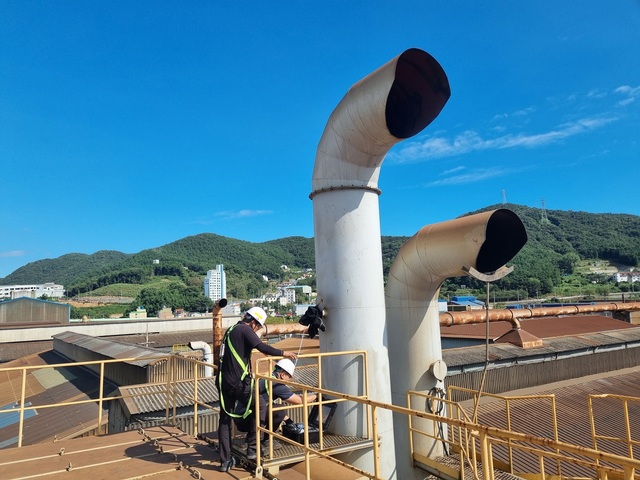 창원시 진해구, 마천일반산업단지 악취 오염도 검사 실시