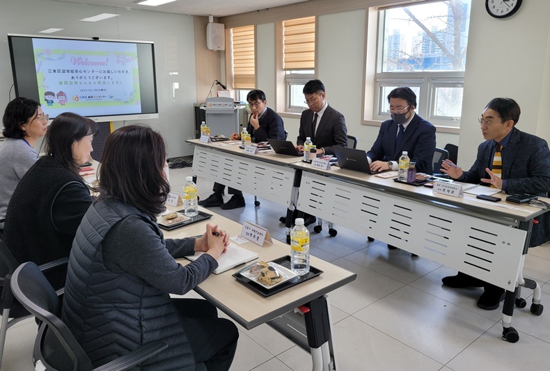 日장기요양 전문가 강동구치매안심센터 견학