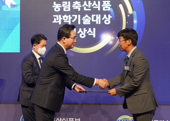 대동 감병우 부문장, 농식품부 과학기술대상 산업포장 수상