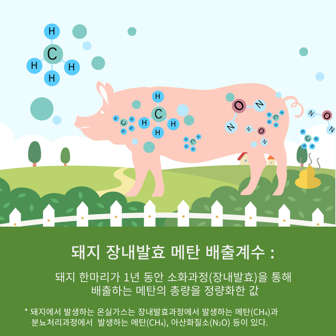 축산분야 온실가스 배출량, 더 정확하게 산정한다