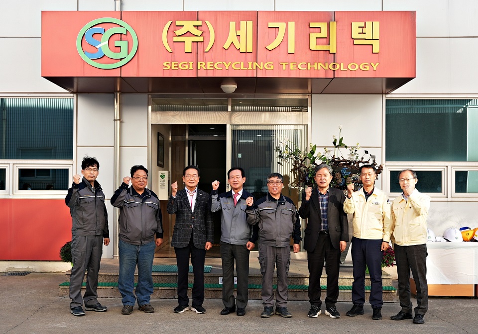 최기문 영천시장, 기업 현장 방문 애로사항 청취