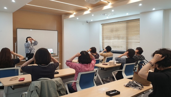 광명시 이동노동자 쉼터, 아로마테라피 프로그램 성황리 운영