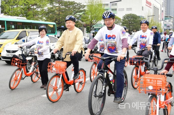 수원시, 100년 전 스코필드 박사 자전거 길 따라가며 3.1운동 정신 되새겨