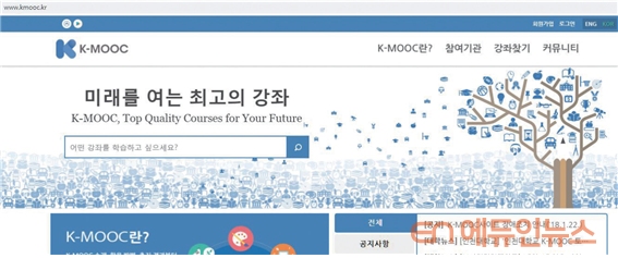 무크MOOC의 세계...어디서든 원하는 대학 강의 듣고 학점 인정받는다