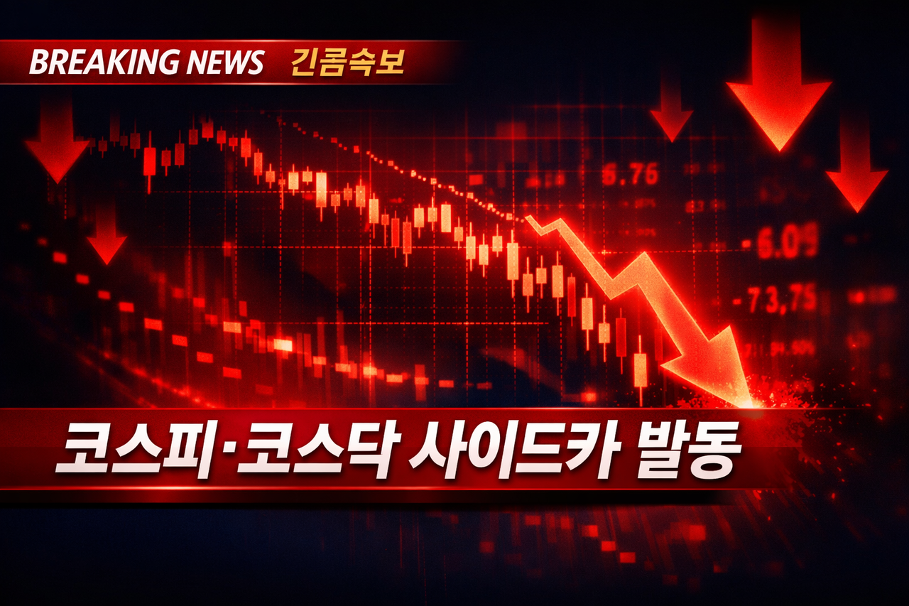 코스피200 선물 급등에 매수 사이드카 발동…올해 8번째