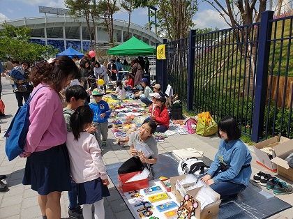 창원NC파크 가족공원 마산길마켓 열려