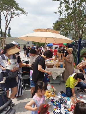 마산회원구, 행복 나눔장터 마산길마켓 열려