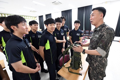 진기사 정통대, 진해경찰서 작전부대 무전기 통신운용 교육지원