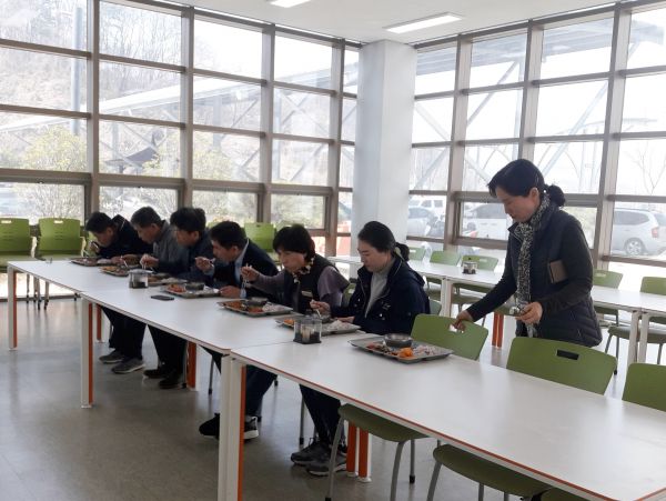 함양농업기술센터, 사회적거리두기 동참 구내식당 교대이용