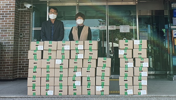 (사)대한한돈협회 경상남도협의회 통영시와 한돈 나눔행사 실시