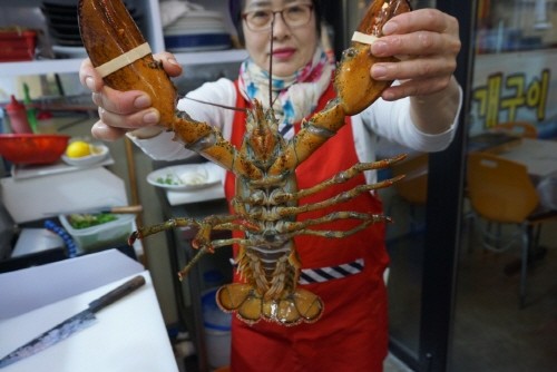 포항 꼭 가볼만한곳. 영일대 해변 맛집 묵돌이에서 랍스타회와 여름 여행