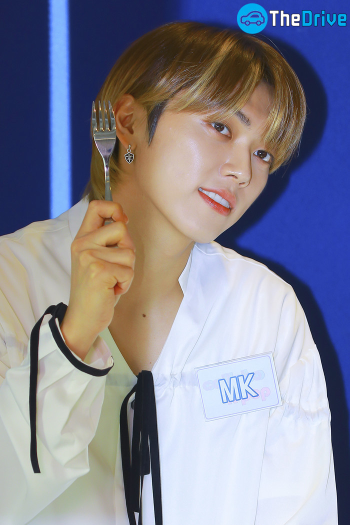 [D포토] 온앤오프(ONF) MK(엠케이), 맛있게 먹을게요~ (콜라보X케이팝 공개 녹화)