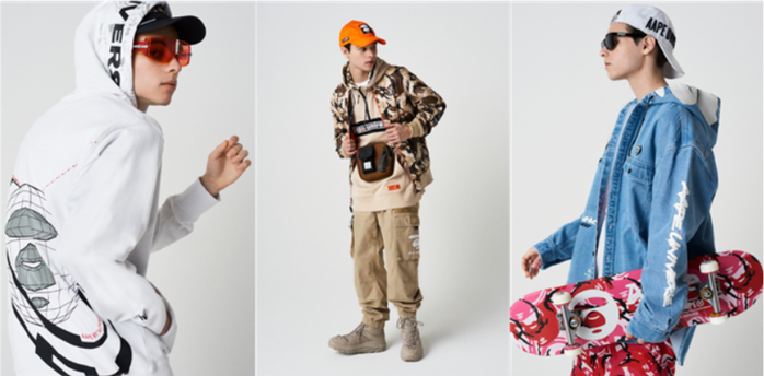 글로벌 스트릿 패션 브랜드 에이프(AAPE BY *A BATHING APE), 국내 런칭