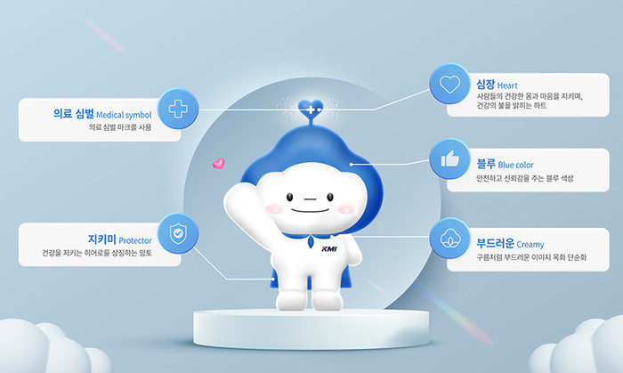 KMI한국의학연구소, 건강지키미 캐릭터 ‘크미’ 공개!