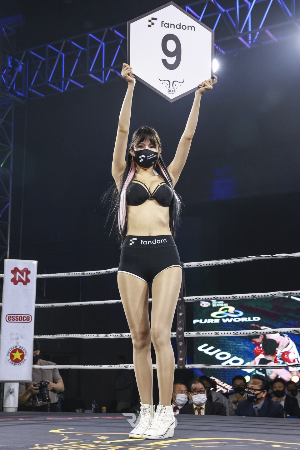 [R5포토] WBO 라운드걸 킴다경 콜라병 몸매