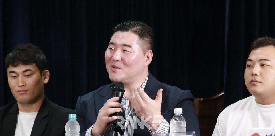 [포토] 광주 오대장 오명우, 상대가 없어서 외로워요