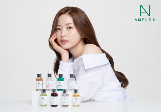 코리아나 화장품  앰플엔 브랜드 모델에 임보라 발탁