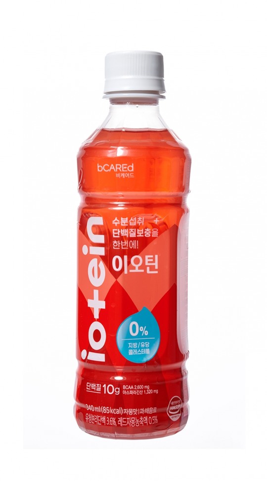 수분 보충-단백질 섭취 한 번에...비케어드, 신개념 이온·프로틴 음료 ‘이오틴’ 선봬