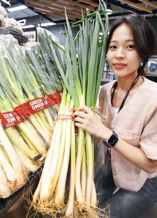 흙 안털면 30% 저렴 홈플러스 산지 그대로 대파 선보여