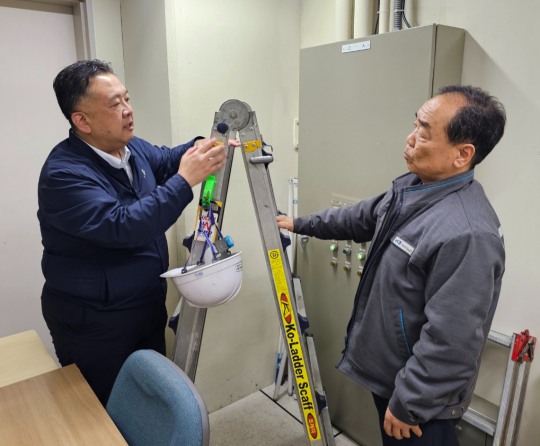 안전보건공단 서울남부지사, 건물관리업 사고사망 감축 위한 현장경영 실시