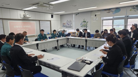 광주광역시교육청, 금호타이어 화재 대응 긴급 대책회의 개최