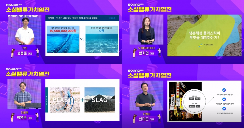 크라우드펀딩부터 원격 트레이닝까지?...특별한 소셜 피칭대회
